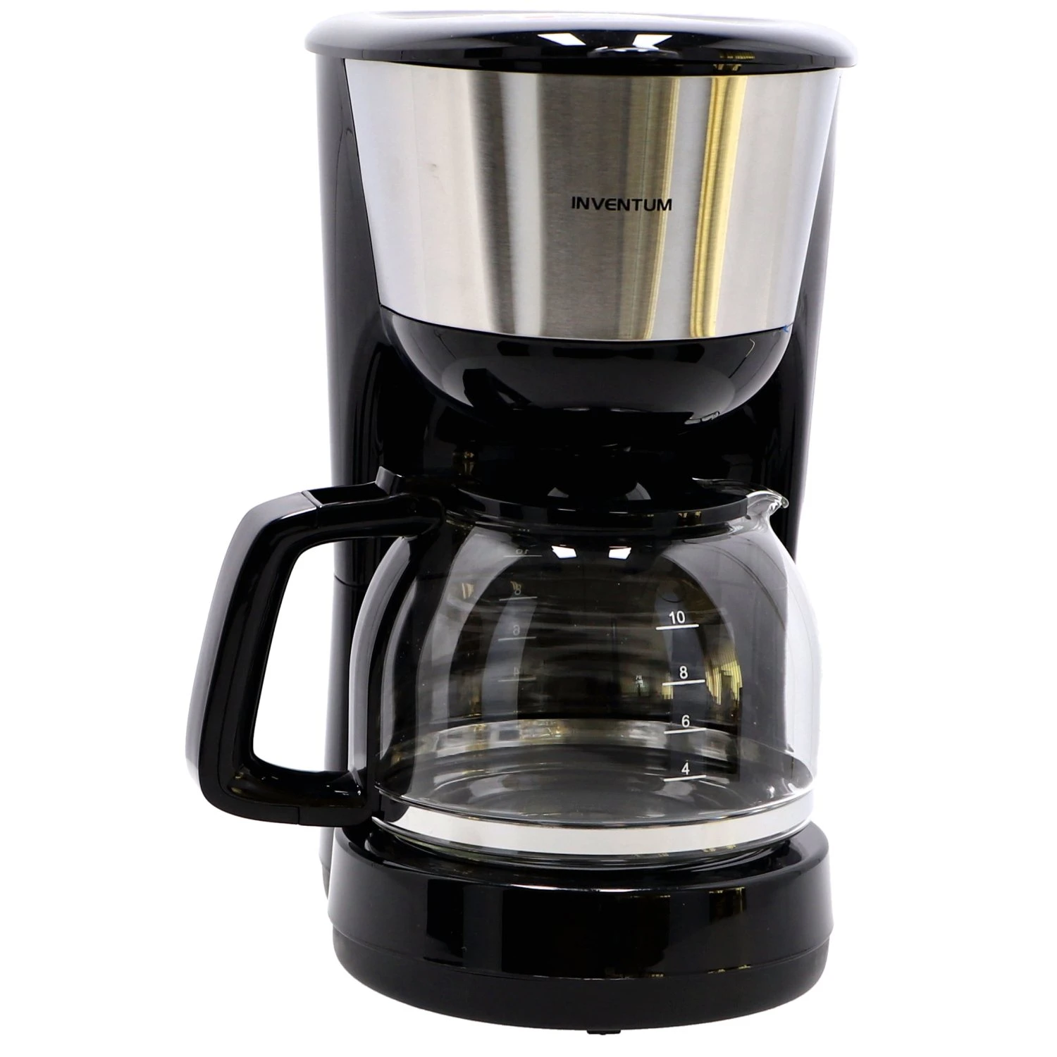 Inventum Koffiezetter 1.25l Zwart/rvs 10 Kopjes 1 Inventum Koffiezetter 1.25l Zwart/rvs 10 Kopjes