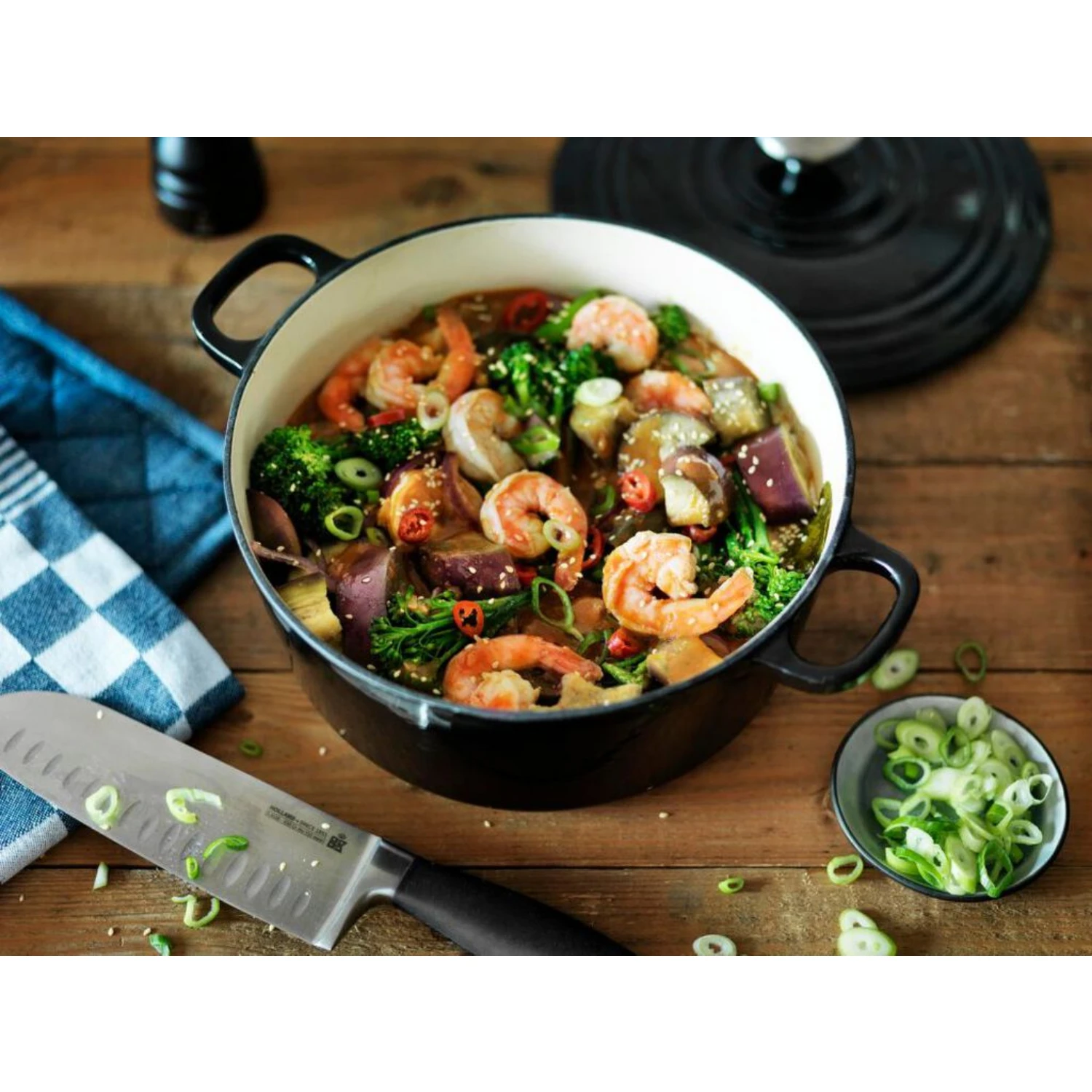 BK Bourgogne Braadpan Ø24 Cm Jet Black 2 BK Bourgogne Braadpan Ø24 Cm Jet Black - Afbeelding 2