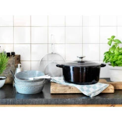 BK Bourgogne Braadpan Ø24 Cm Jet Black 8 BK Bourgogne Braadpan Ø24 Cm Jet Black -Keukengerei Winkel 102 1792 4 1