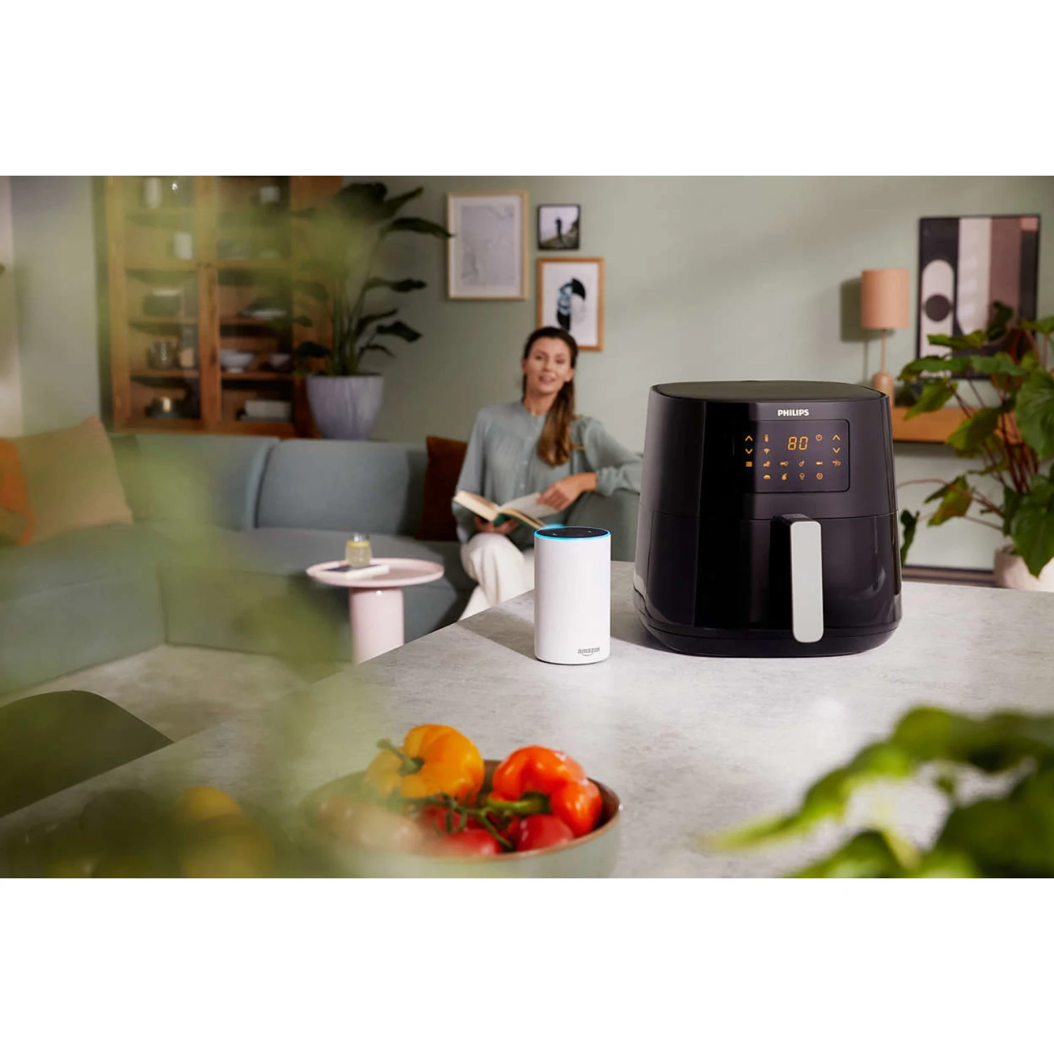 Philips Essential Connected Airfryer XL HD9280/70 8 Philips Essential Connected Airfryer XL HD9280/70 - Afbeelding 8